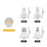KARWEN Bombillas LED Lamp bulb GU10 MR16 3W 6W LED spotlight 220V LED Downlight Lampara LED light bulb for living room