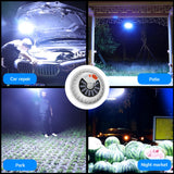 300W Rechargeable LED Bulb Lamp USB Solar Camping Light Hanging Waterproof Tent Light Outdoor Lamp for Camping, Hiking, Outage