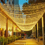 Thrisdar 50M 100M 200M 300M Christmas Garland LED String Light Outdoor Wedding Fairy Light Party Holiday Xmas Tree Garland Light