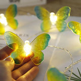 3m 20 Butterfly LED Sring Light Holiday Lighting LED String Light Multi-color Atmosphere Light for Christmas Decorations