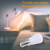1/2/4Pcs E14/E12 Light Bulbs 220V LED Fridge Mini Lamp Replace Kitchen Refrigerator Display Cabinet Lights Sewing Machine Lamps