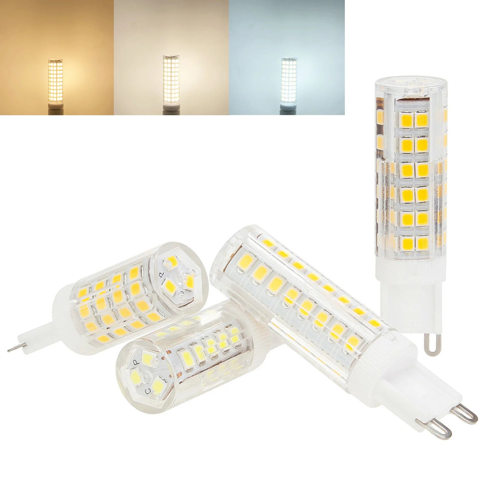Mini G9 LED Bulbs Light Ceramic Lamp 220V 110V 7W 9W 12W 18W 20W 24W 2835 SMD Replace 100W Halogen Lamps Bright For Home Decor