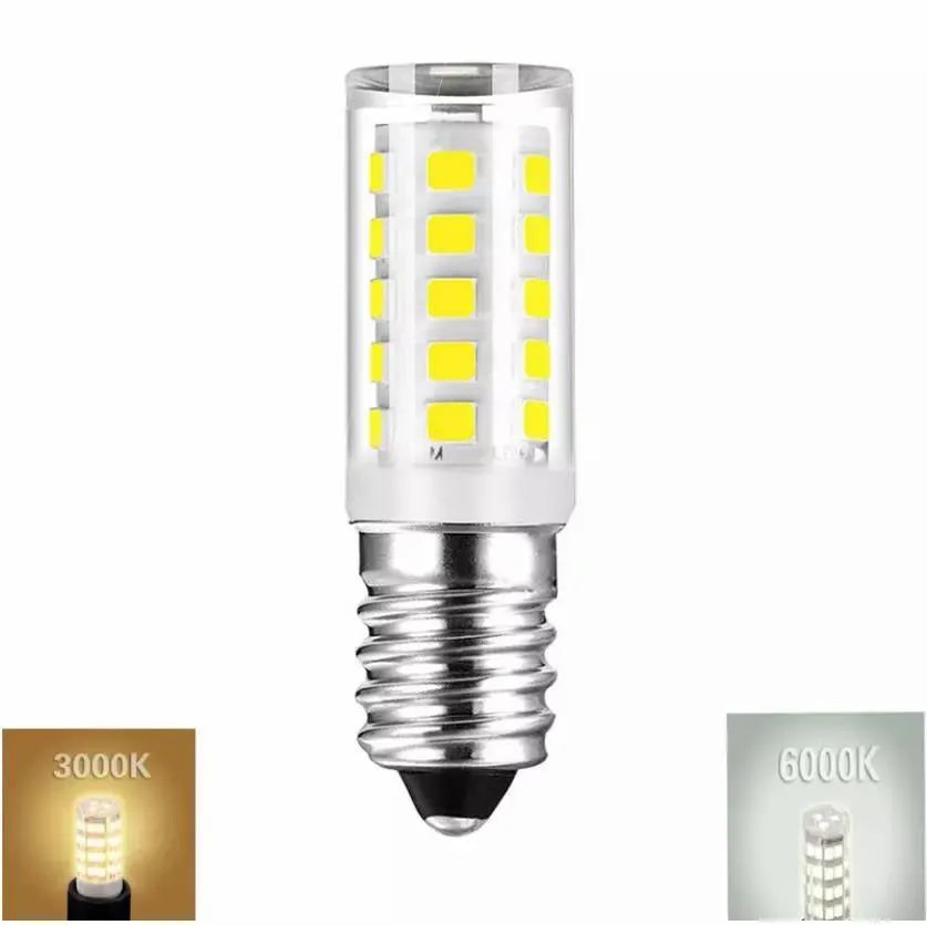 LED E14 3W 5W 7W 33LED 51LEDS 75LEDs AC220V Bulb SMD 2835 Mini LED Corn Bulb Chandelier Spotlight Fridge Refrigerator Lamp