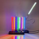 DC5V USB 24LEDs LED Night Light With EU US Plug Red Yellow White Blue Green Purple Pink Colored Lamp For Bedroom Decoration