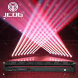 JCDG Multicolor LED Beam Lights 8*15W RGBW Stage Effect Beam Lighting Wall Wash Light for Bar Disco Events Wedding DMX Control